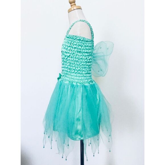 NEW Kids Girls 8/10 Sequin Fairy Halloween Costume - Picture 2 of 5